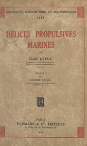 Hélices propulsives marines