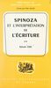 Spinoza et l'interprétation de l'Écriture