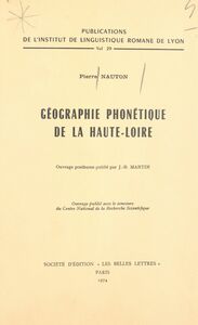 Géographie phonétique de la Haute-Loire