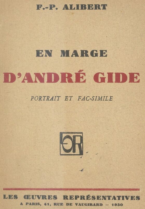 En marge d'André Gide
