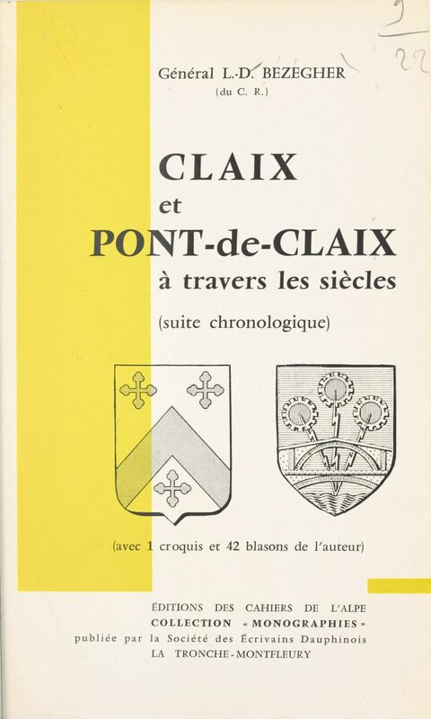 Claix et Pont-de-Claix à travers les siècles Suite chronologique