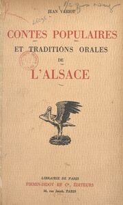 Contes populaires et traditions orales de l'Alsace