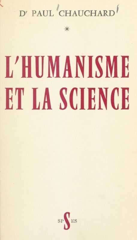 L'humanisme et la science