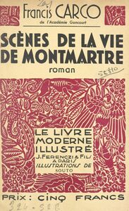 Scènes de la vie de Montmartre Bois originaux de Souto
