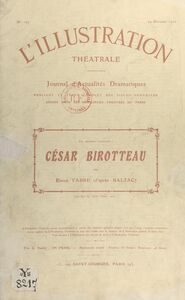 César Birotteau Pièce en cinq actes