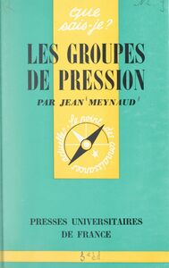 Les groupes de pression