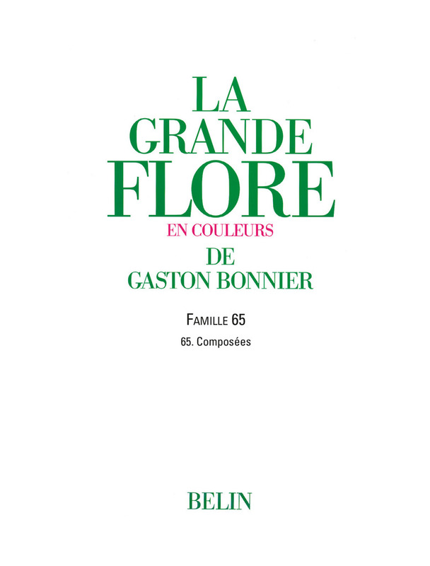 La grande flore en couleurs de Gaston Bonnier. Tome 1 Illustrations