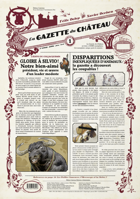 La Gazette du Château (Tome 1) 1ère année : Avril