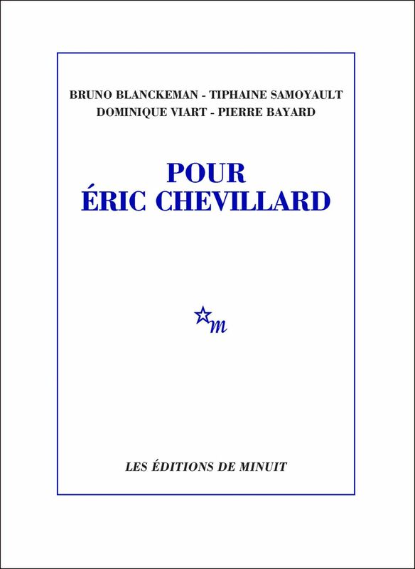 Pour Éric Chevillard