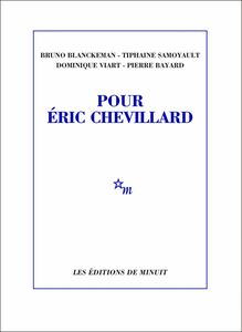 Pour Éric Chevillard