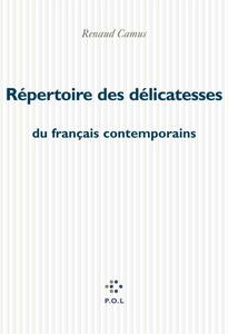 Répertoire des délicatesses du français contemporain