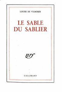 Le sable du sablier