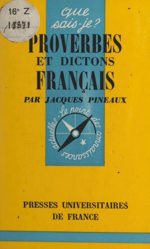 Proverbes et dictons français