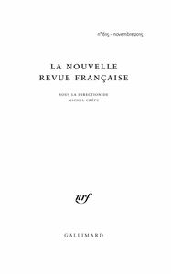 La Nouvelle Revue Française N° 615