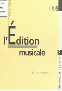 L'Édition musicale en France