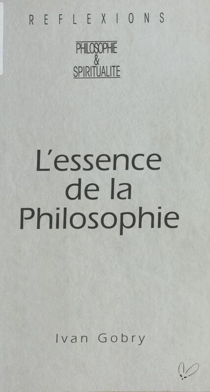 L'Essence de la philosophie