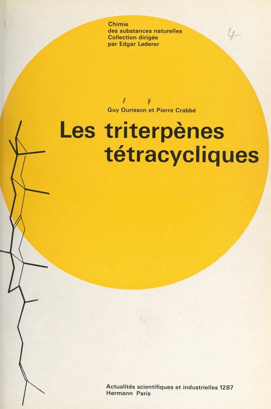 Les triterpènes tétracycliques