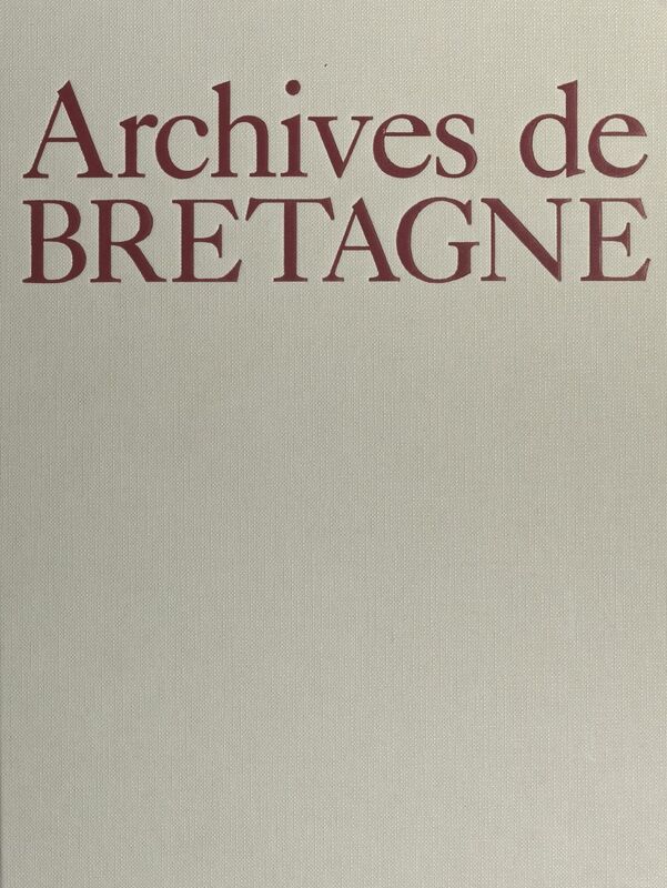 Archives de Bretagne