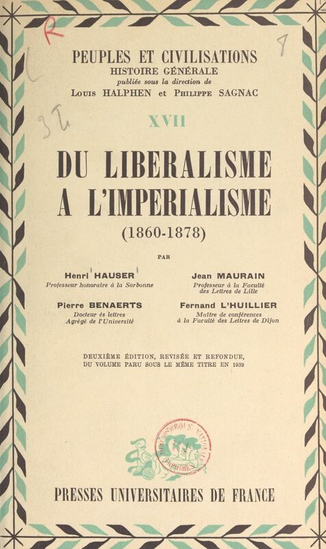 Du libéralisme à l'impérialisme : 1860-1878