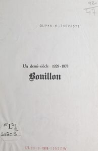 Bouillon Un demi-siècle : 1928-1978