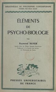 Éléments de psycho-biologie