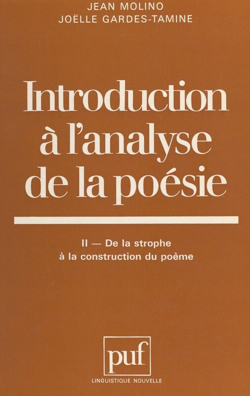 Introduction à l'analyse de la poésie (2) : De la strophe à la construction du poème