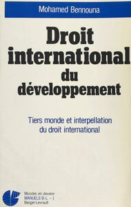 Droit international du développement