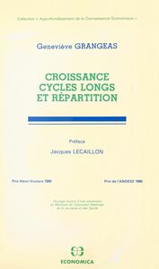 Croissance, cycles longs et répartition