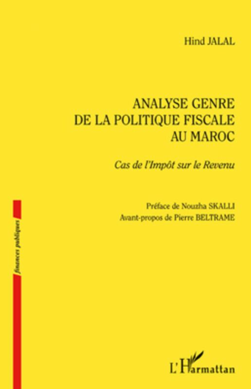 Analyse genre de la politique fiscale au Maroc Cas de l'impôt sur le revenu