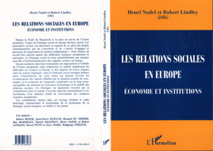 Les Relations Sociales en Europe Economie et institutions