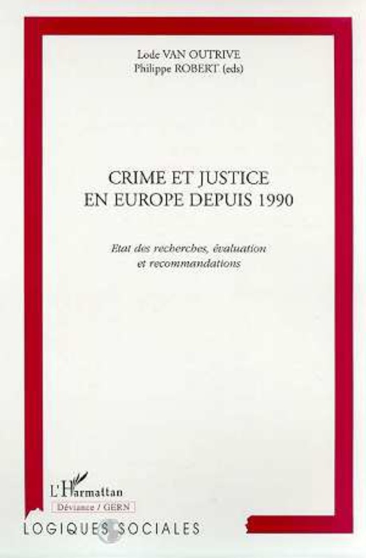 Crime et justice en europe depuis 1990