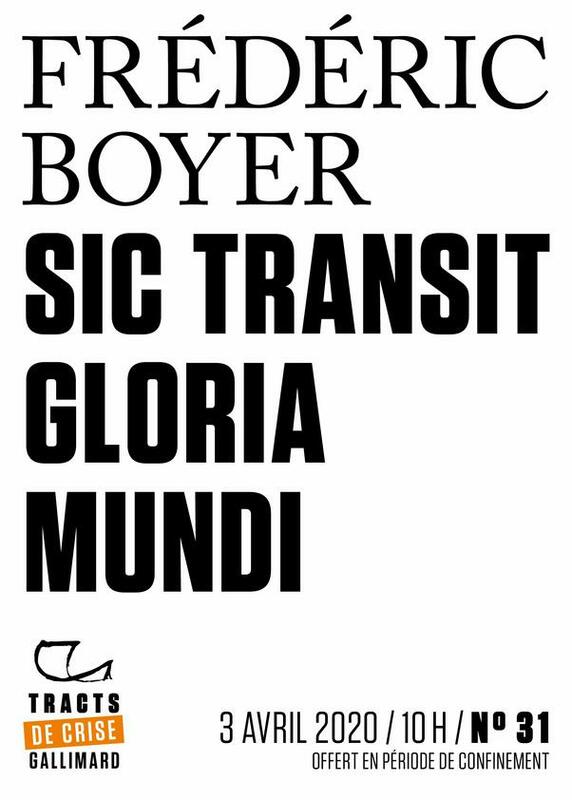 Tracts de Crise (N°31) - Sic transit gloria mundi