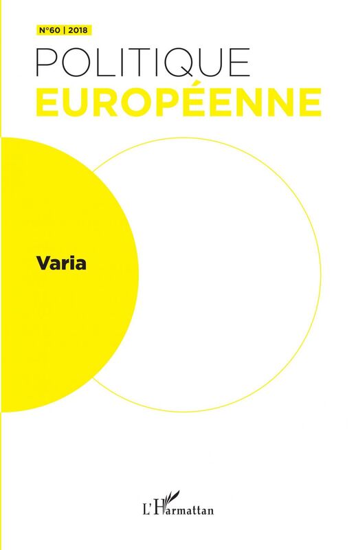 Varia (Politique européenne 60)