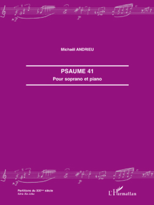 Psaume 41 Partition pour soprano et piano