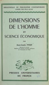 Dimensions de l'homme et science économique
