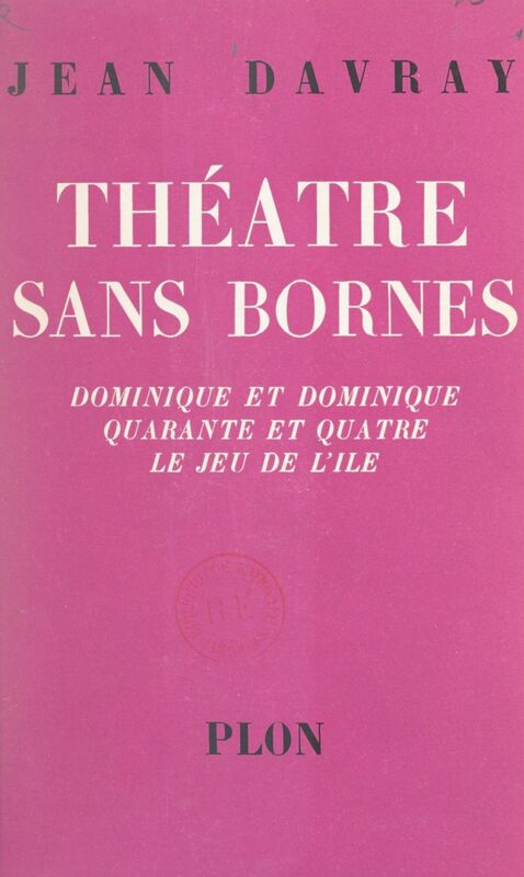 Théâtre sans bornes Dominique et Dominique, Quarante et quatre, Le jeu de l'île