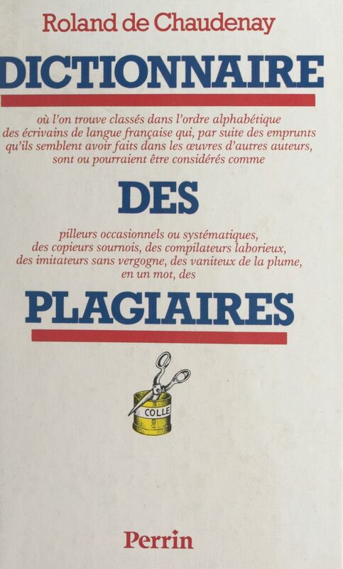 Dictionnaire des plagiaires