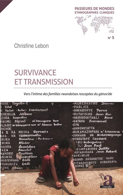 Survivance et transmission Vers l'intime des familles rwandaises rescapées du génocide