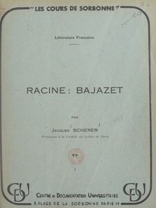 Racine : Bajazet