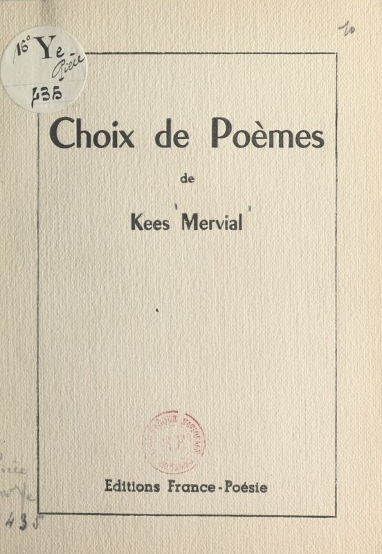 Choix de poèmes