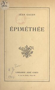 Épiméthée