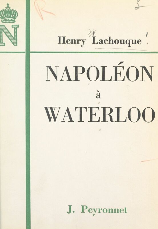 Napoléon à Waterloo