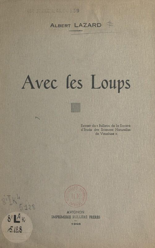 Avec les loups