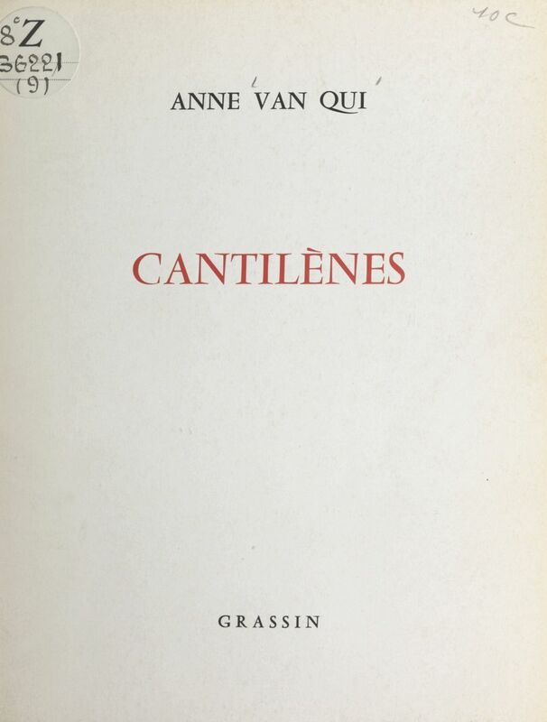 Cantilènes