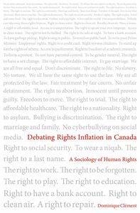 Debating Rights Inflation in Canada A Sociology of Human Rights