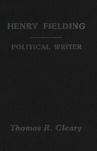 Henry Fielding A Political Writer