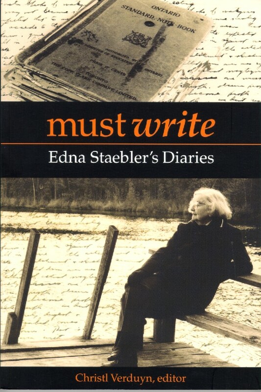 Must Write Edna Staebler’s Diaries