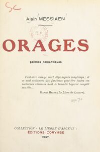 Orages Poèmes romantiques