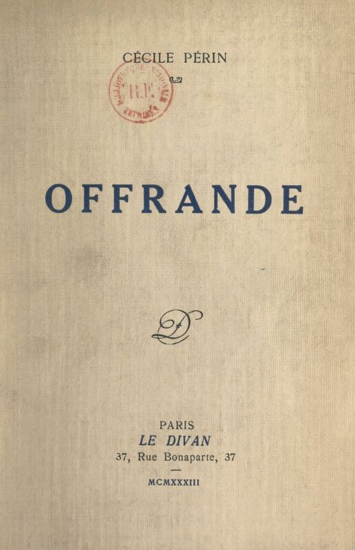Offrande