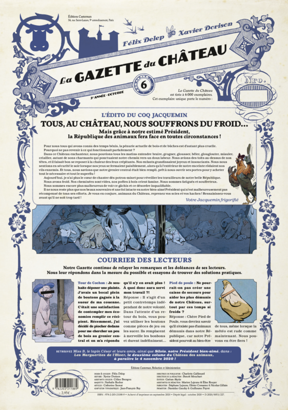 Le Château des Animaux (Tome 6)  - La Gazette du chateau